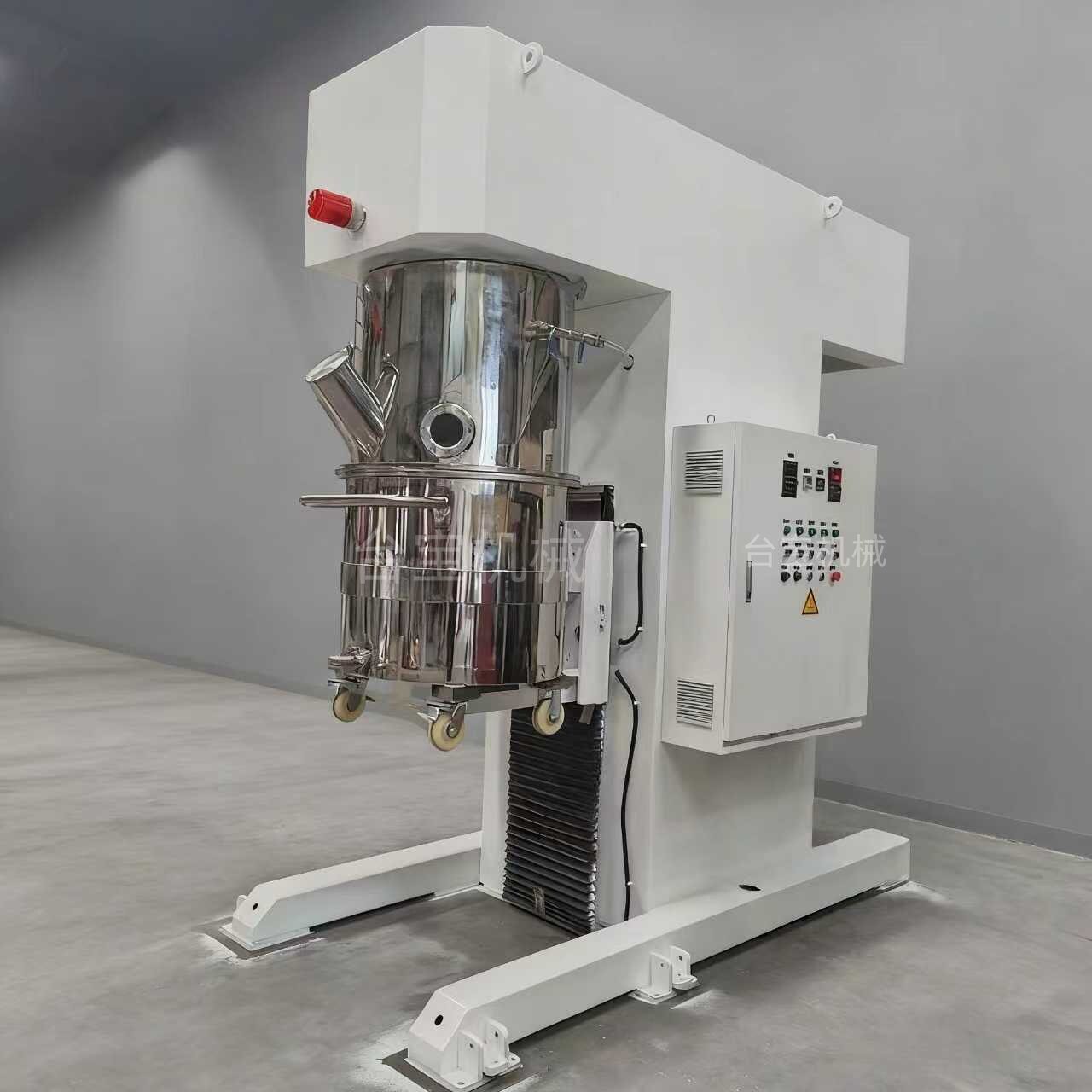 100L行星搅拌机高粘度真空脱泡大型行星搅拌机工业行星动力混合机