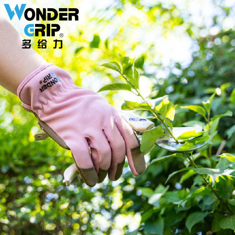 多给力WG-825P防扎割草花店月季玫瑰花椒刺防护劳保园艺防刺手套