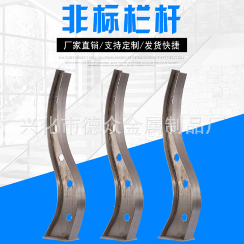钢丝绳栏杆接头 立柱钢绳接线器 不锈钢立柱 护栏连接件拉索锁头