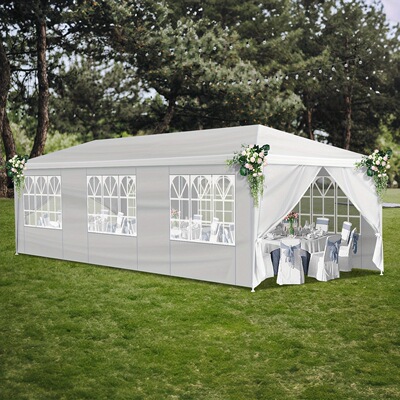 10x20ft/10x30ft Party Tent Canopy Outdoor Gazebo with跨境