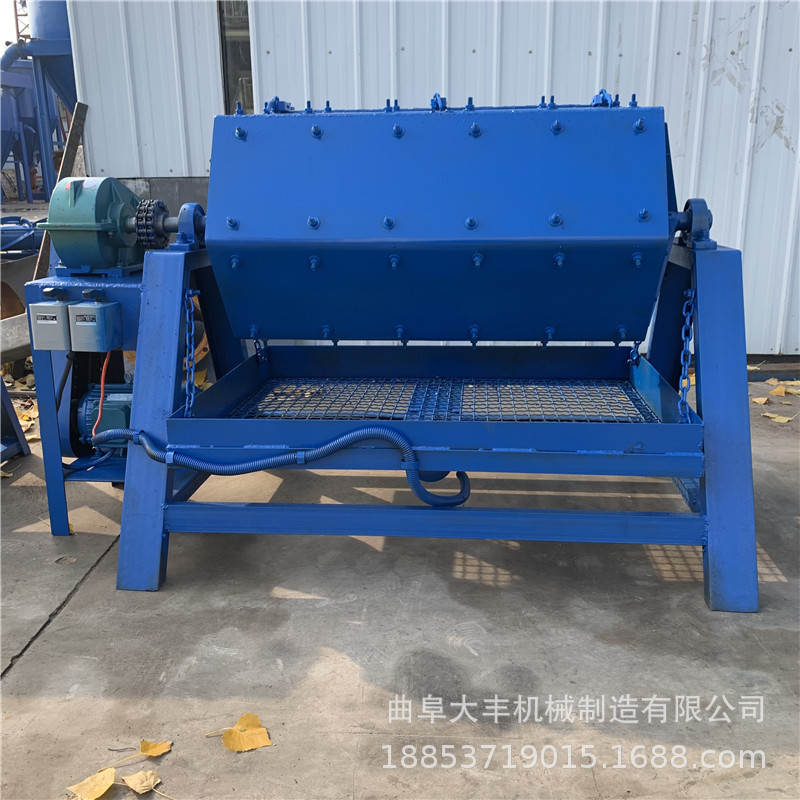 厂家现货六角滚筒式抛光机 石头棱角磨光机 铸钢铁件除渣除锈机