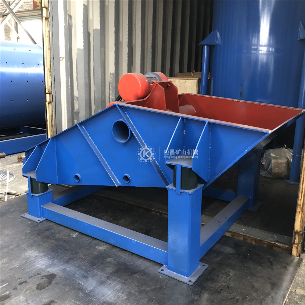 900*1800型单层高频直线振动筛不锈钢防腐筛网选金CIL工艺筛分机