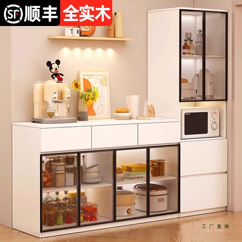 实木多功能收纳餐边柜