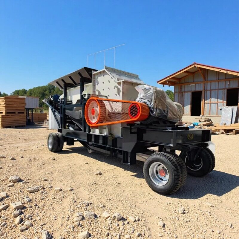 大口径方箱式重型建筑垃圾粉碎机