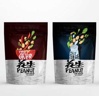 零食快消品食品外包装袋整体设计创意