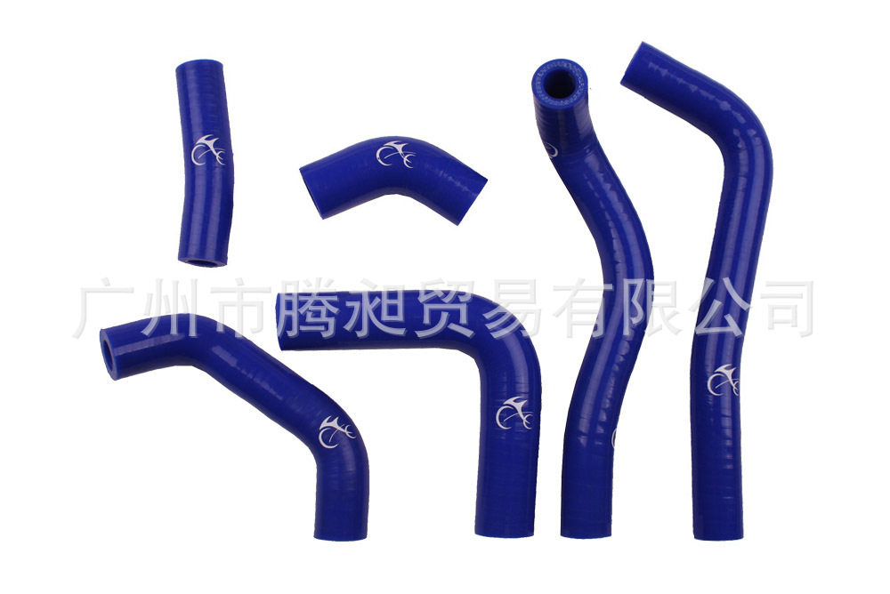 适用CRF450R CRF 450R 耐高温硅胶管 摩托车水管 02-04年
