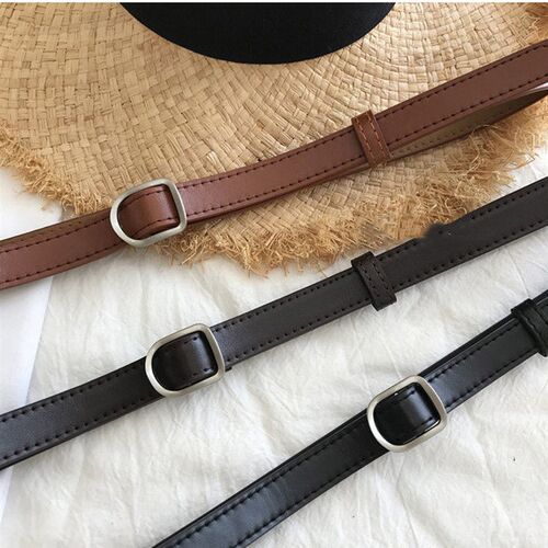 好货Fashion No-hole Buckle Women Belt Luxury Designer Belts