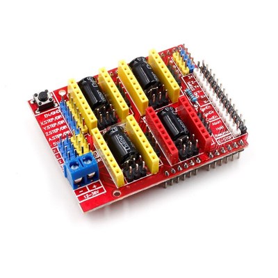 cnc shield v3 雕刻机扩展板 3D打印机 A4988驱动板