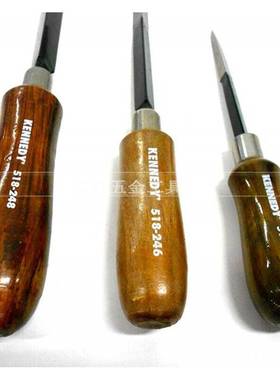 钳工刮刀三角修边刀去金属毛曲轴瓦刮刀518-2460K三角形6寸