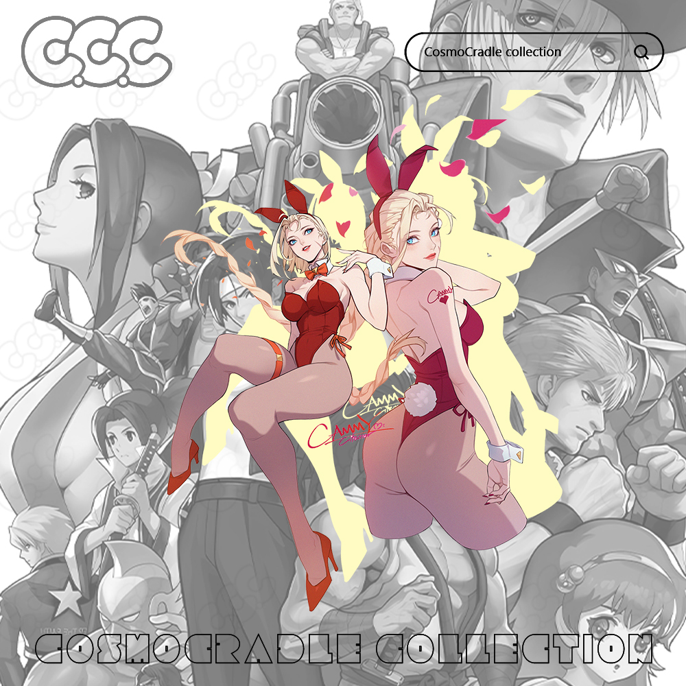 SNK游戏系列 街霸系列 嘉米·怀特 UV转印防水贴纸