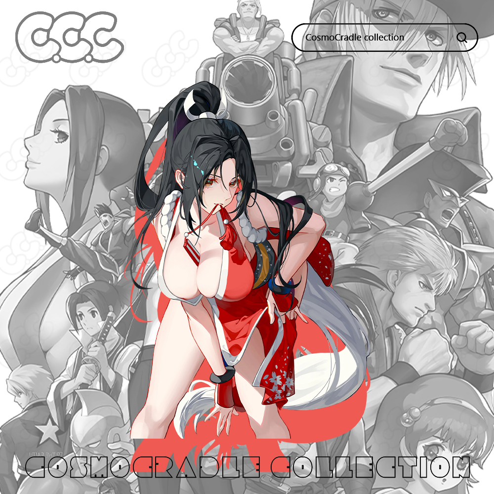 SNK游戏系列 拳皇系列 不知火舞 UV转印防水贴纸