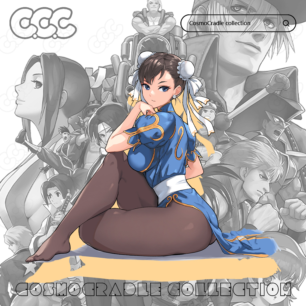 SNK游戏系列 街霸系列 春丽 UV转印防水贴纸