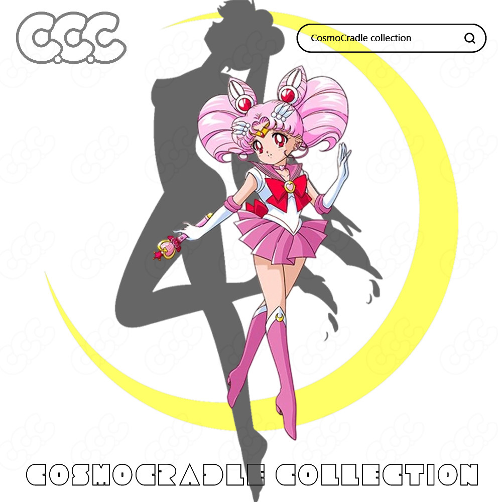 美少女战士 小小兔 UV转印防水贴纸