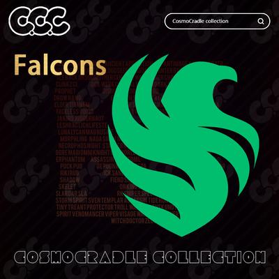 DOTA2 TI国际邀请赛 战队队标 Team Falcons