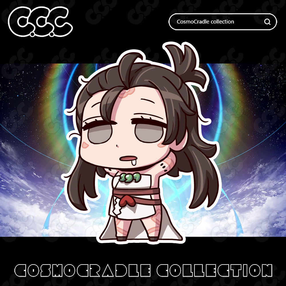 命运冠位指定 FGO Q版 卑弥呼 UV转印防水贴纸