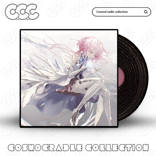 EGOIST专辑封面系列贴纸 黑胶唱片 光盘CD UV转印防水贴纸