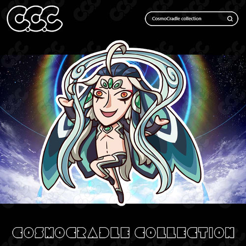 命运冠位指定 FGO Q版贴纸 始皇帝 UV转印防水贴纸