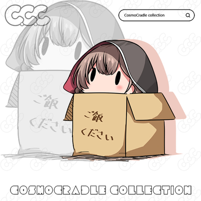 舰队collectio Q版纸箱  神州 UV转印防水贴纸