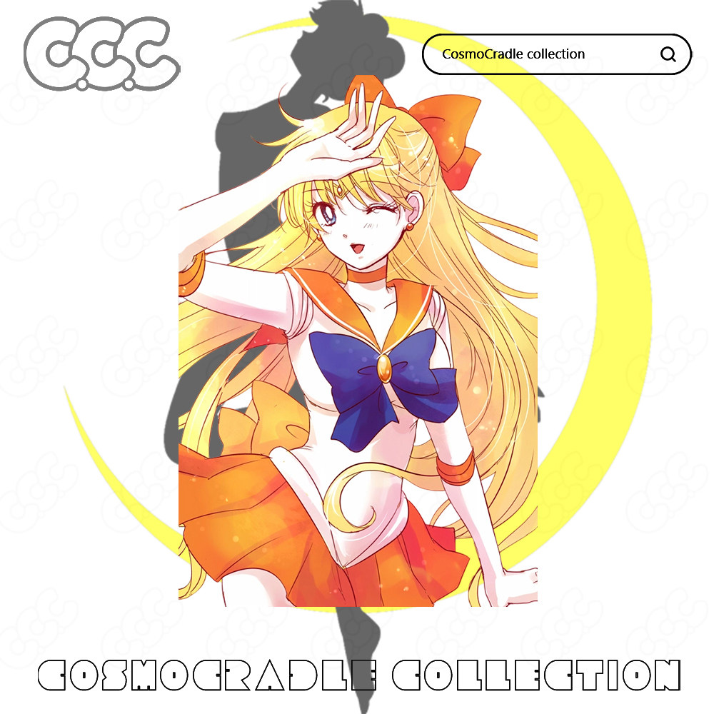 美少女战士 爱野美奈子 UV转印防水贴纸