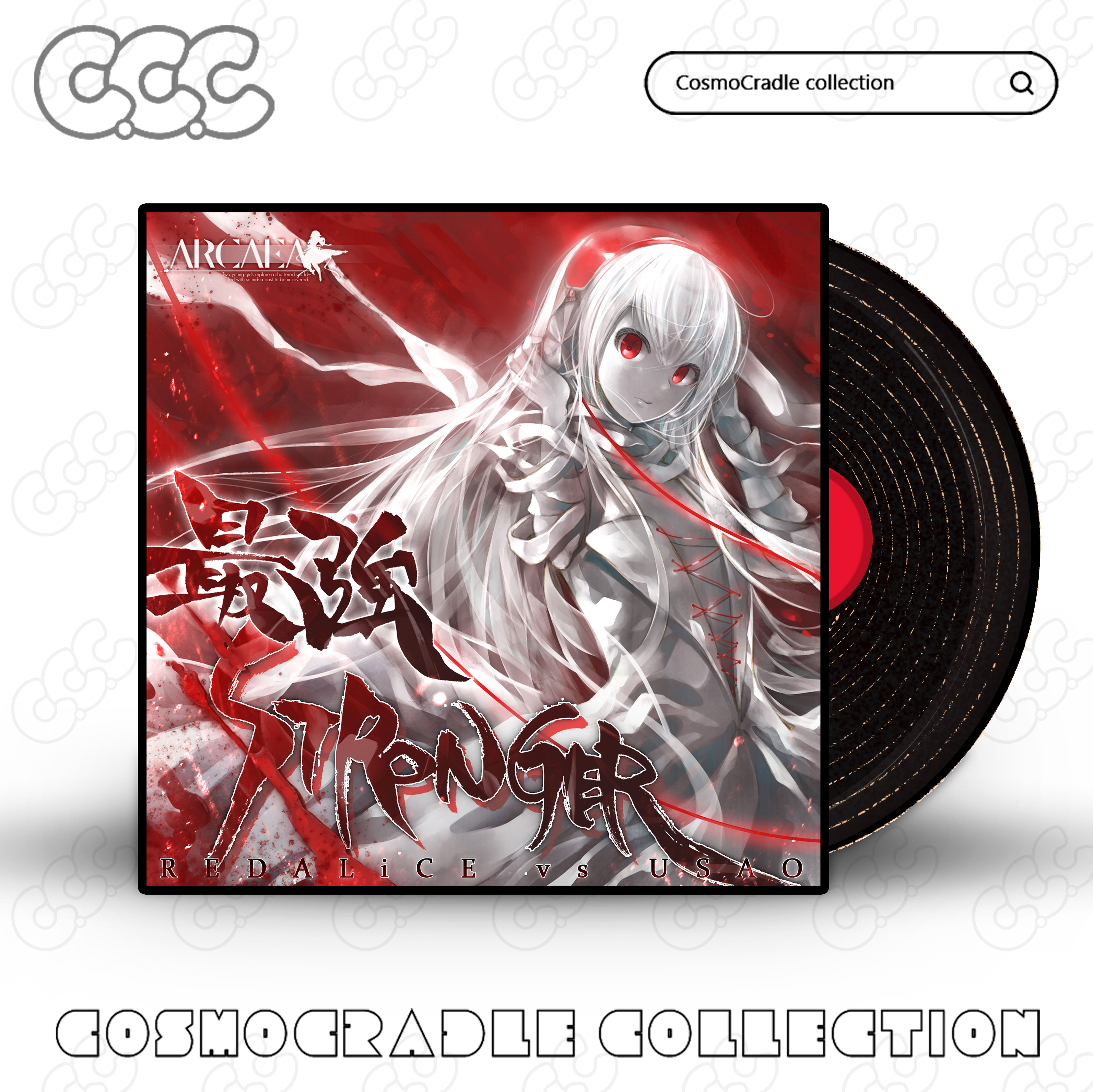 Hardcore Syndrome专辑封面系列 黑胶唱片 光盘CD UV转印防水贴纸