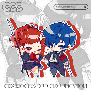 女神异闻录系列 心之怪盗团汐见 琴音 哈姆子结城理 UV转印贴纸