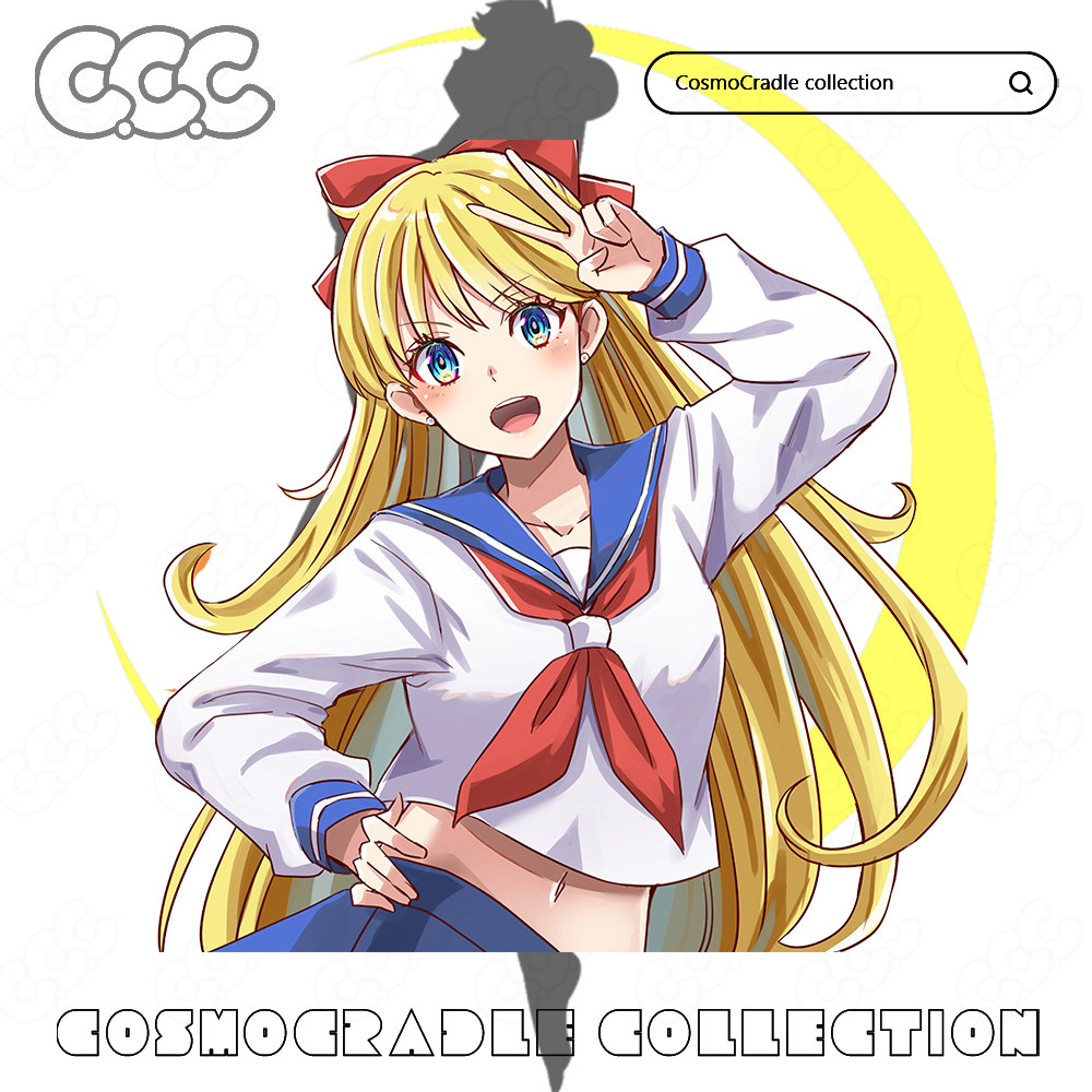 美少女战士 爱野美奈子 UV转印防水贴纸