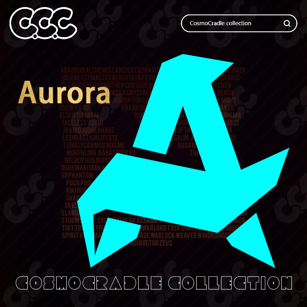 DOTA2 TI国际邀请赛 战队队标 Aurora Gaming