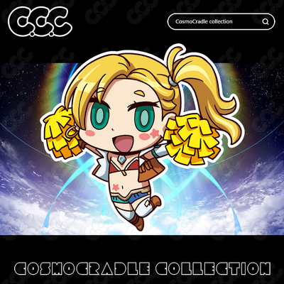 命运冠位指定 FGO Q版 灾星简 UV转印防水贴纸