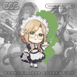 胜利女神：妮姬  爱德：特务兔女郎 UV转印防水贴纸