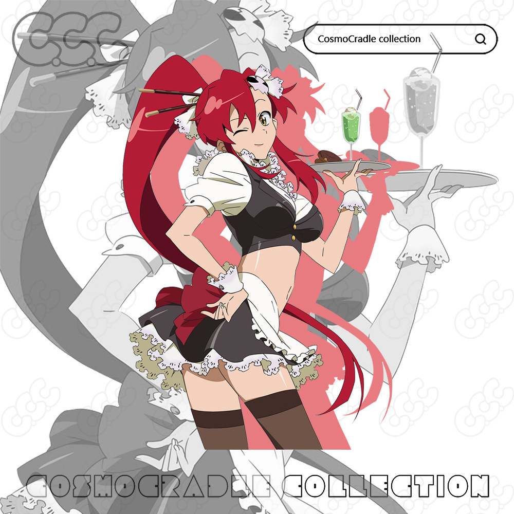 天元突破红莲螺岩 优子 UV转印防水贴纸