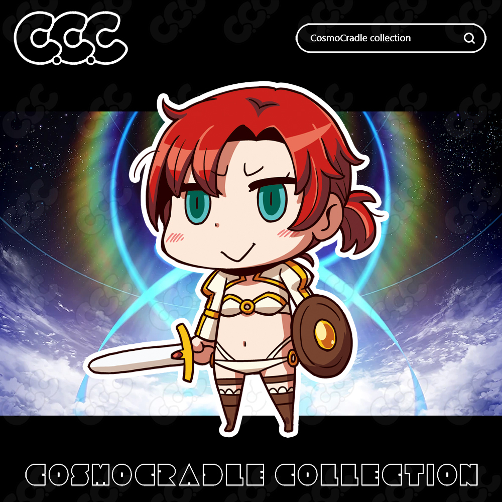 命运冠位指定 FGO Q版 布狄卡 UV转印贴纸