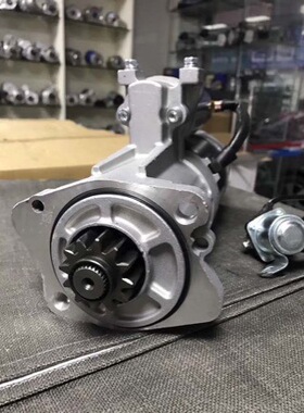 三一245/265挖机起动机马达M009T20471起动机32R66-00101起动机