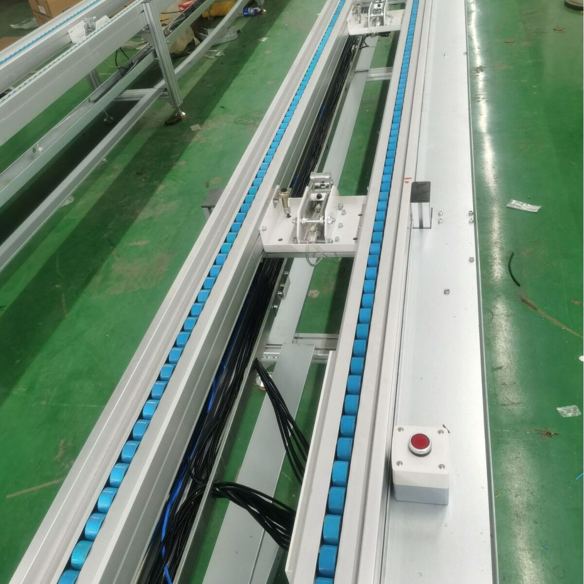 杭州工厂自动化流水线输送带提升机送料机注塑机新型工作台图片