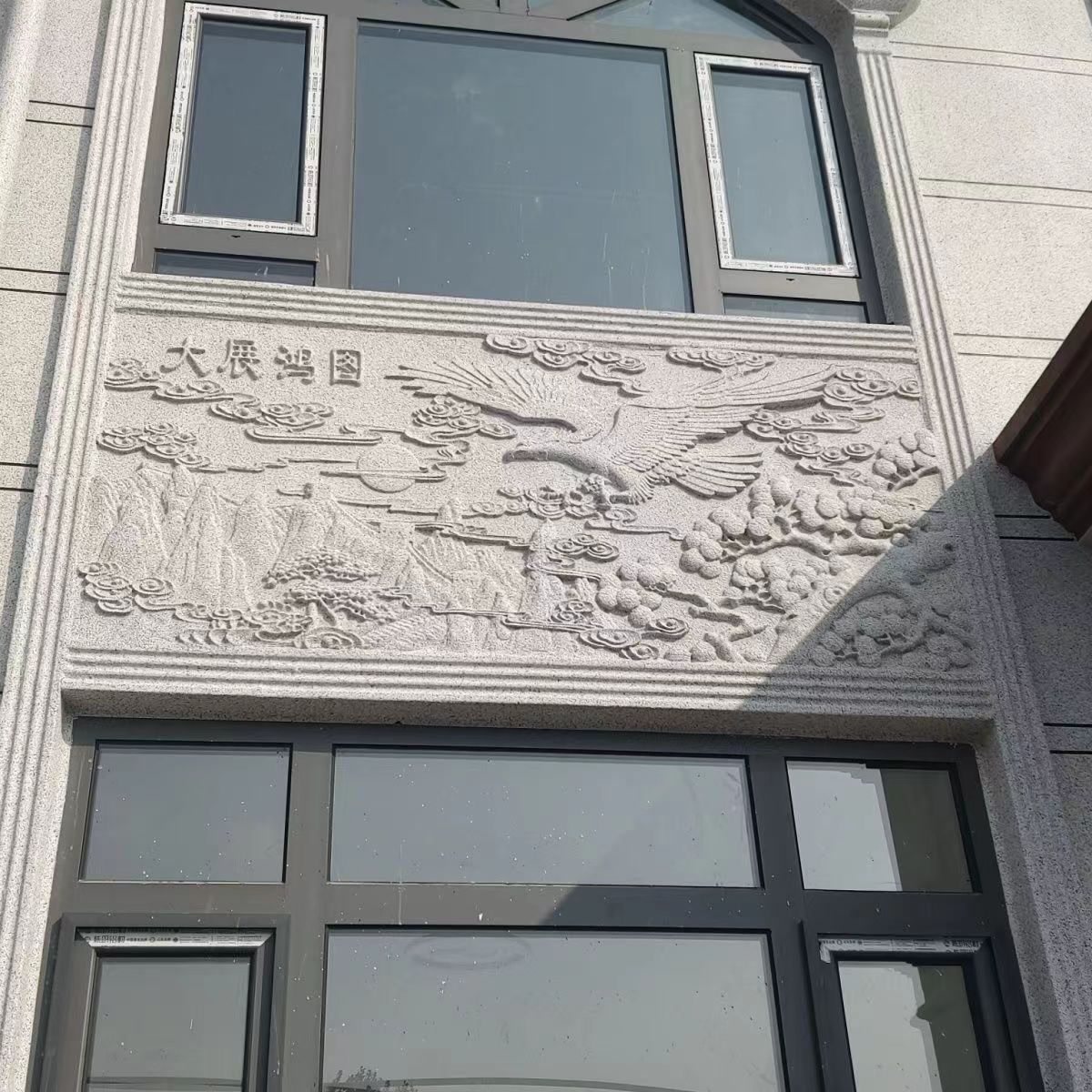 EPS泡沫浮雕别墅外墙装饰墙面壁画雕花成品欧式立体浮雕可定制