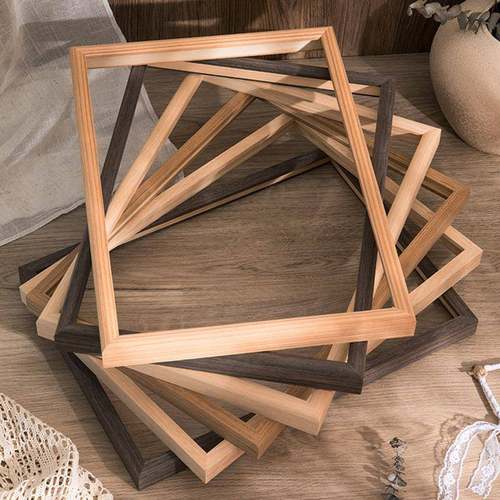 实木油画框装裱外框架来图做任意尺寸手绘作品装裱展示画框