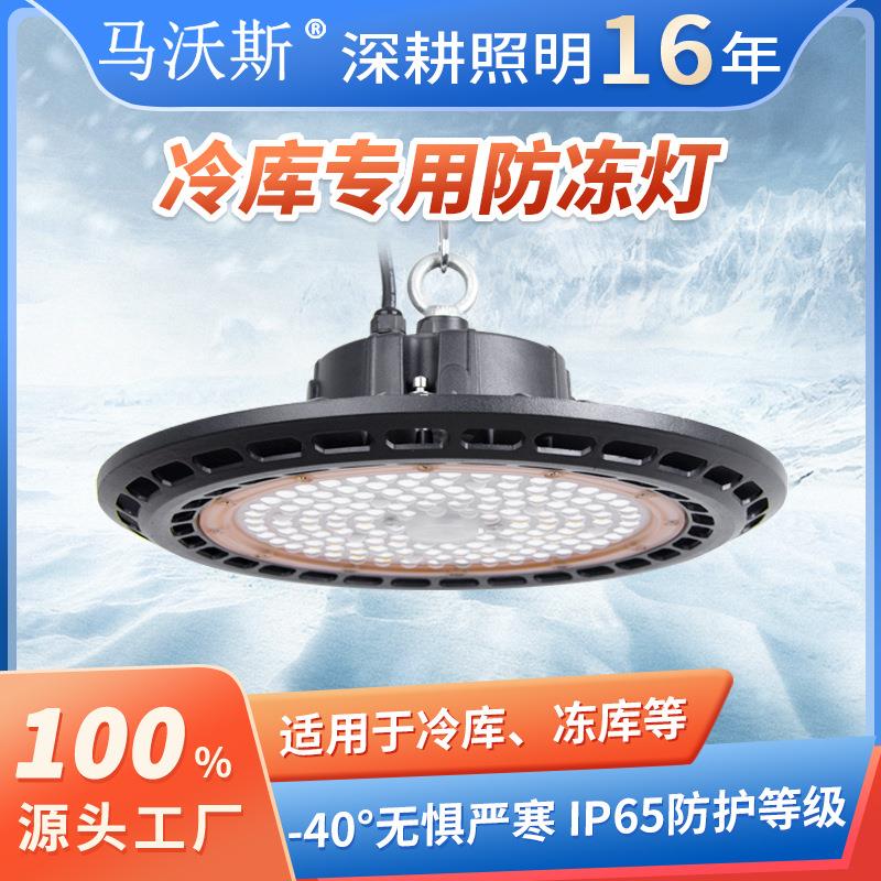 冷库专用灯防冻吊灯耐低温冰库冷箱照明灯防潮游泳馆专用灯