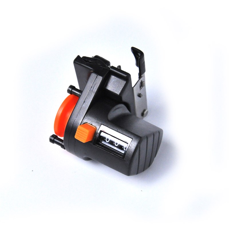 筏钓计线器海竿筏钓路亚竿鱼线长度计数器渔轮鱼线轮计米器量线器