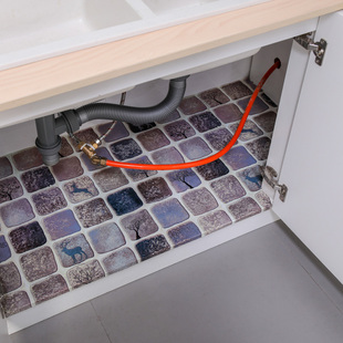 厨房防油贴纸墙面装 饰耐高温橱柜防水防潮自粘墙贴墙壁纸柜灶台用