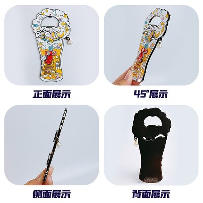啤酒起瓶开瓶器金属冰箱贴磁贴青岛创意礼品