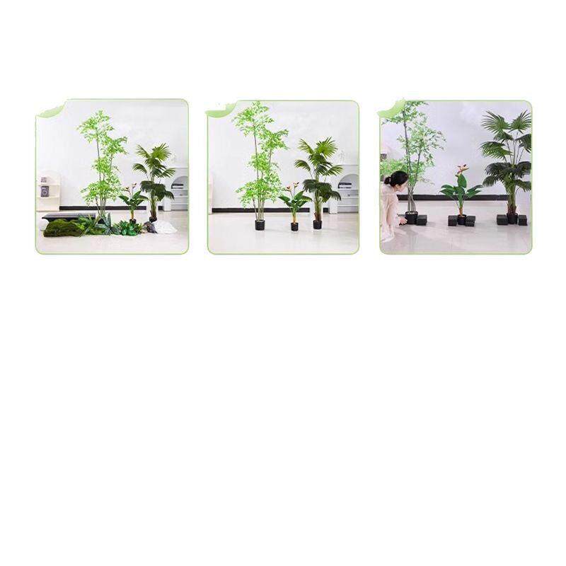 仿真绿植造景室内外楼梯角落装饰阳台玄关橱窗隔断微景观假植物