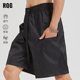 潮牌美式 男士 运动 新防水速干男生宽松中裤 五分裤 短裤 外穿2025夏季