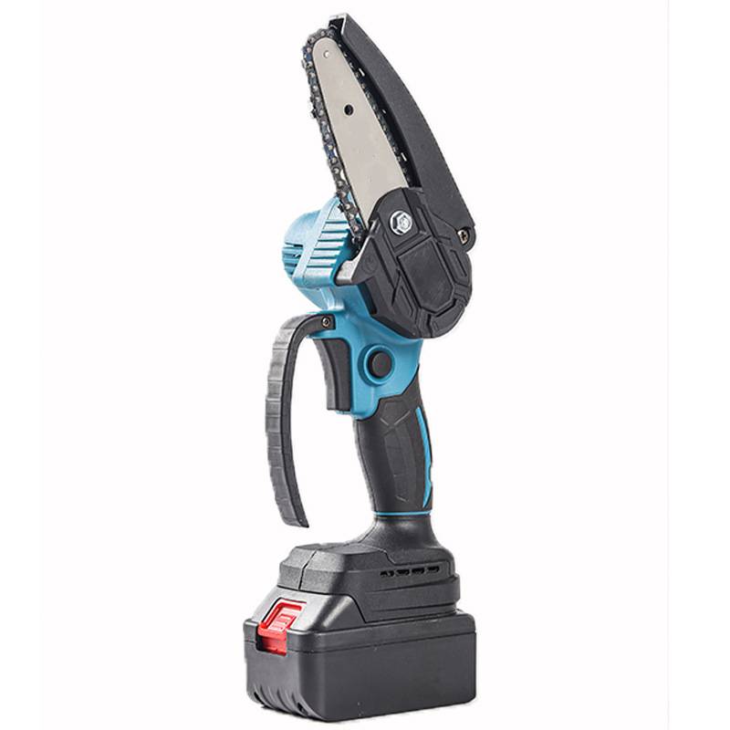 充电式锂电池电锯家用小型手持迷你手提电动电链锯伐木锯户外续航