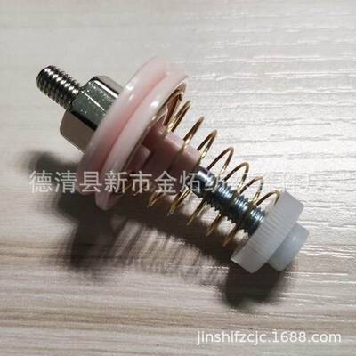 大圆机织衣带剑杆机张力器弹簧瓷眼夹丝片电脑织机配件纺机配件