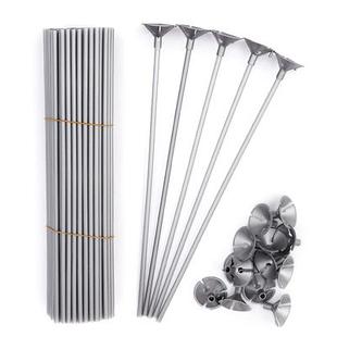 宜盈手里装扮打结连接节日插杆卡子杆子气球底托棒子支撑底座套餐