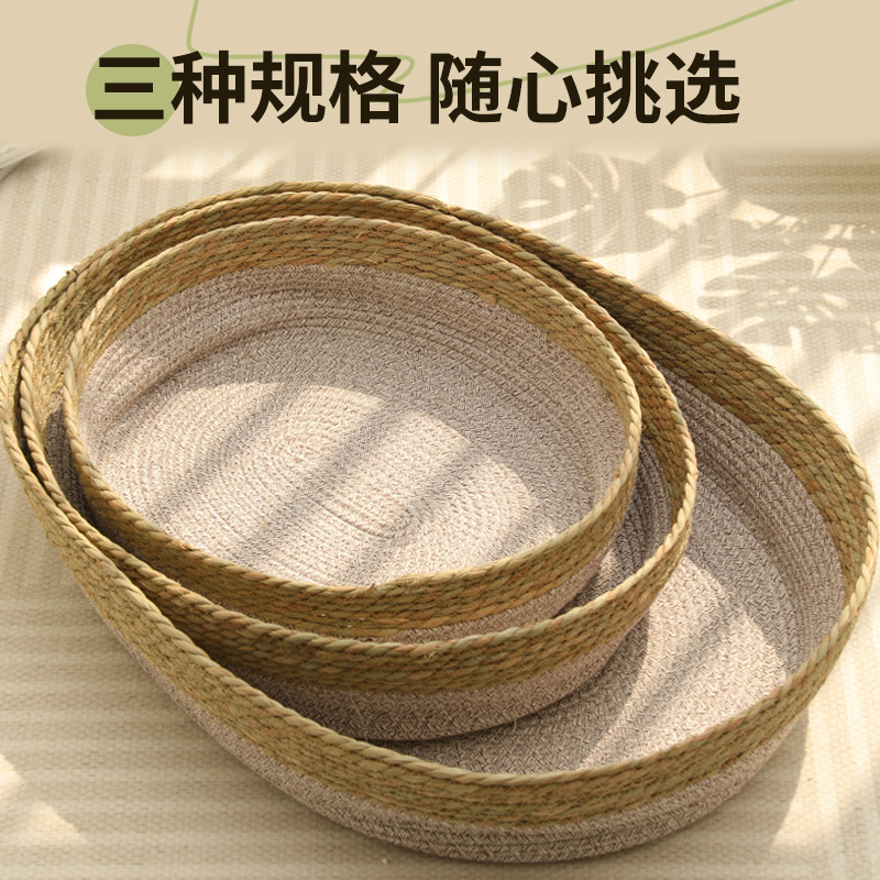 藤编猫窝夏季凉席窝猫抓板垫子宠物用品耐抓撕咬狗狗床平台笼子用