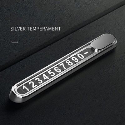 Parking Number Card No View Obstruction Parking Number