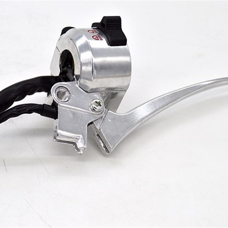 小龟王电动车 喇叭开关 大灯开关 带煞车把手座总成 铝合金开关总