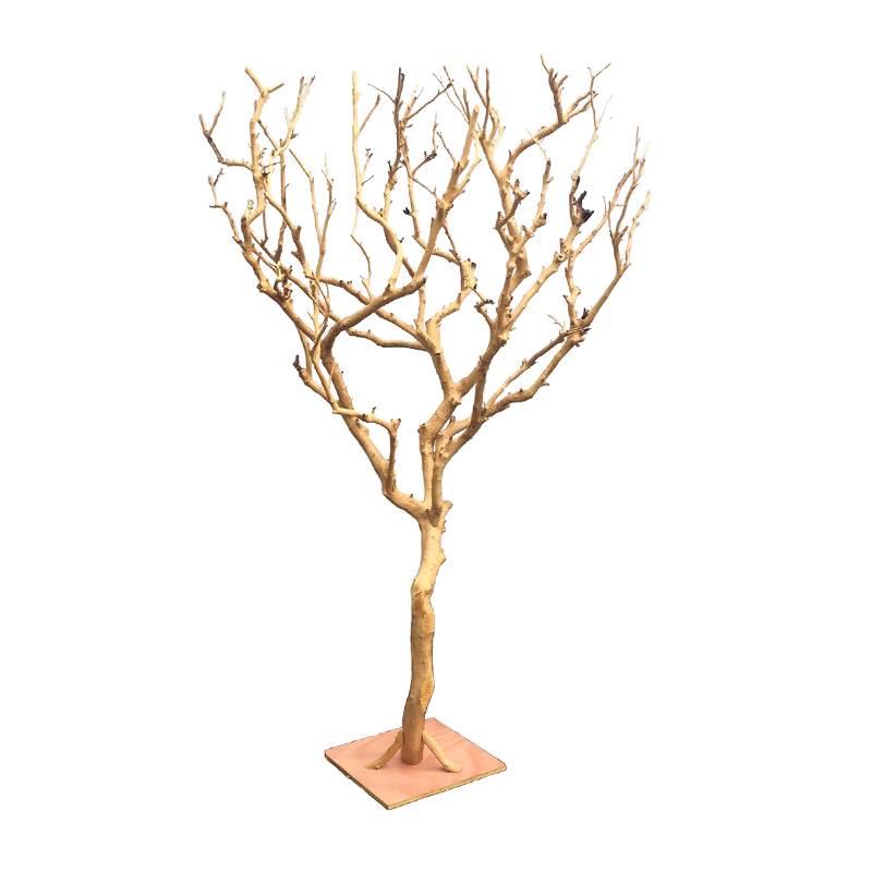 包邮天然干树枝庭院造景树装饰插花瓶枯枝橱窗摆件枯树布景许愿树