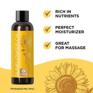 Sunflower Oil for Hair Skin and Nails - Aromatherapy Carrier