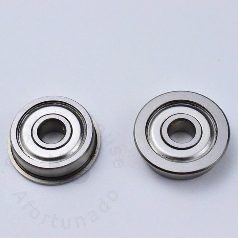 Flange  10pcs F625ZZ 5*16(18)*5(mm) Free shipping chrome ste